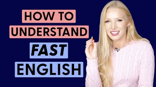 Understand Fast Native English Speakers with this Advanced Listening Lesson [upl. by Nnarefinnej]