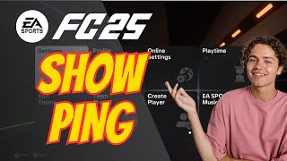 How To Show PING In FC 25  Check Ping In FC 25 [upl. by Fabian]