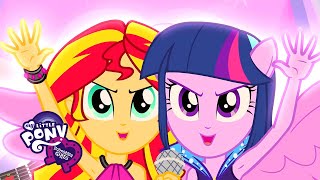 My Little Pony Equestria Girls  Rainbow Rocks Movie Part 2  MLP EG Movie [upl. by Imuyam]