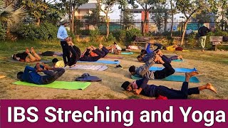 IBS StrechingIBS Yogamorning Yoga for IBSIBS specialist Lalmani Maurya neurotherapy [upl. by Anitserp291]