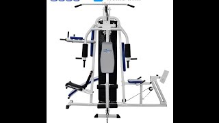 Multi Station 5 in 1 Home Gym Dynamo HG5000 [upl. by Afesoj440]