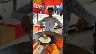 Paneer Roll in just 30 paneertikka rolls shortsvideo [upl. by Imefulo348]