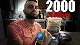 2000 Calorie Meal Plan  Fat Loss OR Weight Gain  Bodybuilding [upl. by Kosse]