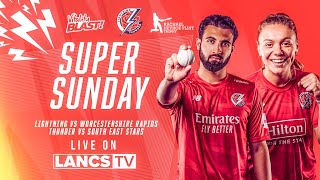 🔴 LIVE Lancashire Lightning vs Worcestershire Rapids  Vitality Blast [upl. by Fulbert]