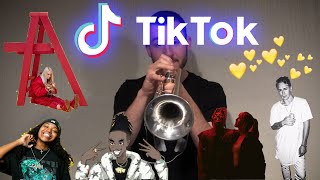 TikTok Songs Played on Trumpet [upl. by Lleze]