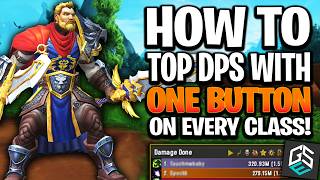 TOP DPS With ONE BUTTON On EVERY Class In The War Within [upl. by Nilrak]