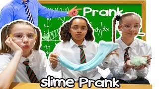 TIANAS SLIME PRANK IN SCHOOL CLASSROOM [upl. by Cornall]