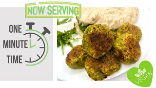 SCHNELLE UND EINFACHE Rezepte  Falafel selber machen mit Kichererbsen aus der Dose OHNE frittieren [upl. by Ahsiner]