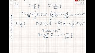 Poyntings theorem in a currentcarrying wire [upl. by Htes772]