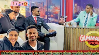 Rache Tesfaye interview godhe obboleti isa walin obboleti ko wagga16 arge afaan english dubana jedhe [upl. by Hsak]