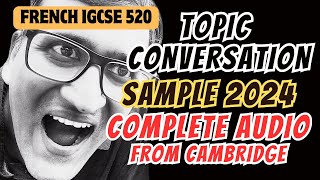 French IGCSE Sample Topic Conversation [upl. by Kenison]