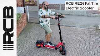 RCB RE24 Fat Tire  New Powerful Electric Scooter Top Speed 45 kmh [upl. by Leavelle576]