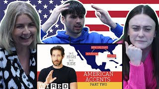 BRITISH FAMILY REACTS Accent Expert Gives a Tour of US Accents  Part 2 [upl. by Enyleuqcaj64]