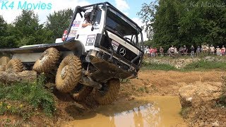 8x8 MercedesBenz truck in Europe truck trial  OffRoad  Langenaltheim no 402 [upl. by Chevy911]