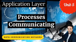 Processes Communicating  Application Layers  Data communication and Networks [upl. by Ariec]