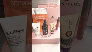 Glossybox September 2024 glossybox unboxing beautyproducts [upl. by Eniruam594]