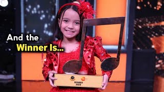 SaReGaMaPa Lil Champs 2022 Winner is Jetshen Dohna Lama Lifted a Trophy [upl. by Anaizit]