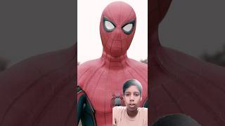 Iron Man Aasman Se Gir Gaya😱😱😱😱shorts iroman marvel spiderman ruturajvfx [upl. by Nnylasor]