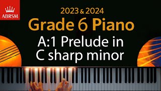 ABRSM 2023 amp 2024  Grade 6 Piano exam  A1 Prelude in C sharp minor  Stephen Heller [upl. by Sabec]