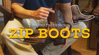 Behind The Design  Tecovas Zip Boots [upl. by Floria848]