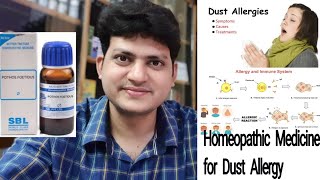 Homeopathic Medicine for Dust allergy  Pothos Foetidus [upl. by Lexis137]