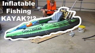 Inflatable Fishing Kayak Modifications and Upgrades [upl. by Verdha]