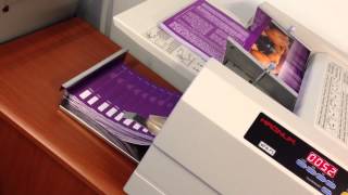 SUDEP Action Leaflet  Folding Machine © Motion Printing 2015 [upl. by Veedis248]