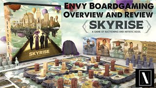 Skyrise Board Game Overview amp Review [upl. by Laicram]