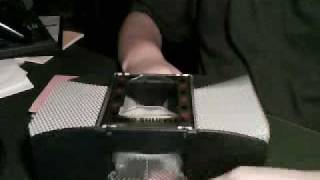 Min automatiska kortblandare  My automatic Card Shuffler [upl. by Derag949]