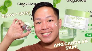 SOOTHING GEL NA MOISTURIZER PAGLAD2GLOW CENTELLA ALLANTOIN SOOTHING GEL MOISTURIZER REVIEW [upl. by Nolubez542]