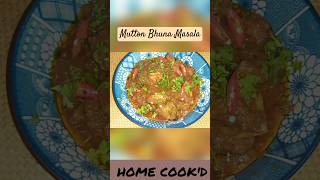 Mutton Bhuna Masala Recipe indianfood bhunagosht bhunamasala muttonrecipe [upl. by Anniram]