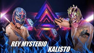 Rey Mysterio Vs Kalisto Fantasy Warfare [upl. by Northington396]