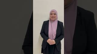 video cv rabiatul adawiyah binti djuanda 1230211 [upl. by Bensen]