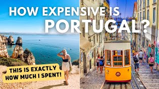 How much I spent traveling for 2 weeks in Portugal  Trip Budget Breakdown [upl. by Ahsead138]