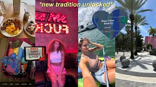 Spending My 21st Birthday alone in West Palm Beach 🏖️  Solo Travel Vlog emotional yet hilarious [upl. by Drehcir267]