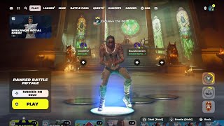 New prince of Egypt Fortnite emote Feature [upl. by Llenrrad]