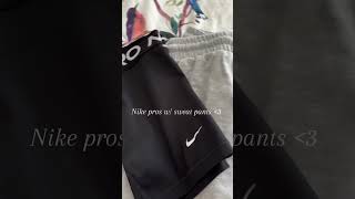 ways to style Nike Pros [upl. by Esirahs]