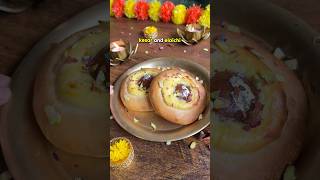 GULAB JAMUN CHEESECAKE BUNS ✨💯♥️ recipe diwali indianmithai [upl. by Hsaka]