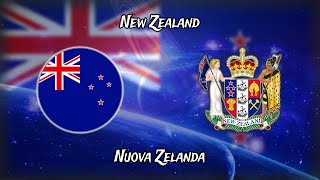 Inno Nazionale Nuova Zelanda  AotearoaGod Defend New Zealand [upl. by Oek16]