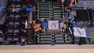 Lenovo ThinkSystem SR630 V3 removing a processor and heat sink [upl. by Ahsiuqel830]