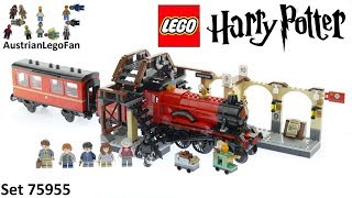 Lego Harry Potter 75955 Hogwarts Express Speed Build [upl. by Heffron]