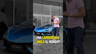 1 di 1 al mondo Lamborghini Revuelto OPERA UNICA ispirata al mare della Sardegna [upl. by Zinah]