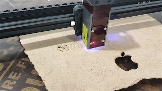 DIY 40W Laser Engraver  Cutter [upl. by Esetal]