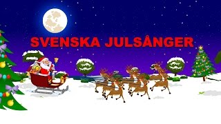 Svenska julsånger  Barnsånger  Christmas Songs in Swedish  Bjällerklang etc [upl. by Ailalue218]