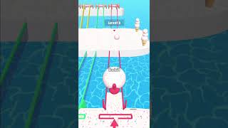 Ice cream race 🏃‍♂️🧎‍♂️android fun game shorts games fungame [upl. by Teferi]