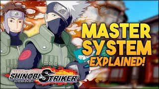 Naruto to Boruto Shinobi Striker  Master  Sensei System Explained HD [upl. by Nilesoy]