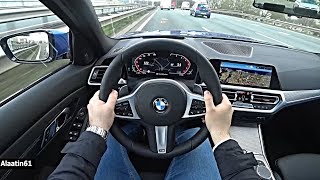 The New BMW 3 Series 2020 POV Test Drive [upl. by Secrest]