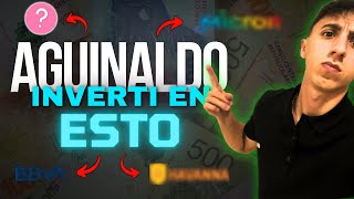 🚀En que INVERTIR el AGUINALDO JUNIO 2024 🔥 8 INVERSIONES 🔥 [upl. by Thomsen]