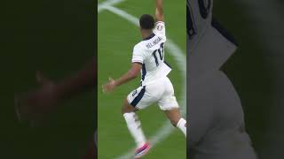 Jude Bellinghams BEAUTIFUL Header vs Serbia 🥶 england soccer euro [upl. by Anifares]