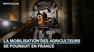 Les agriculteurs du Gers manifestent à Auch contre l’accord avec le Mercosur [upl. by Anaahs50]